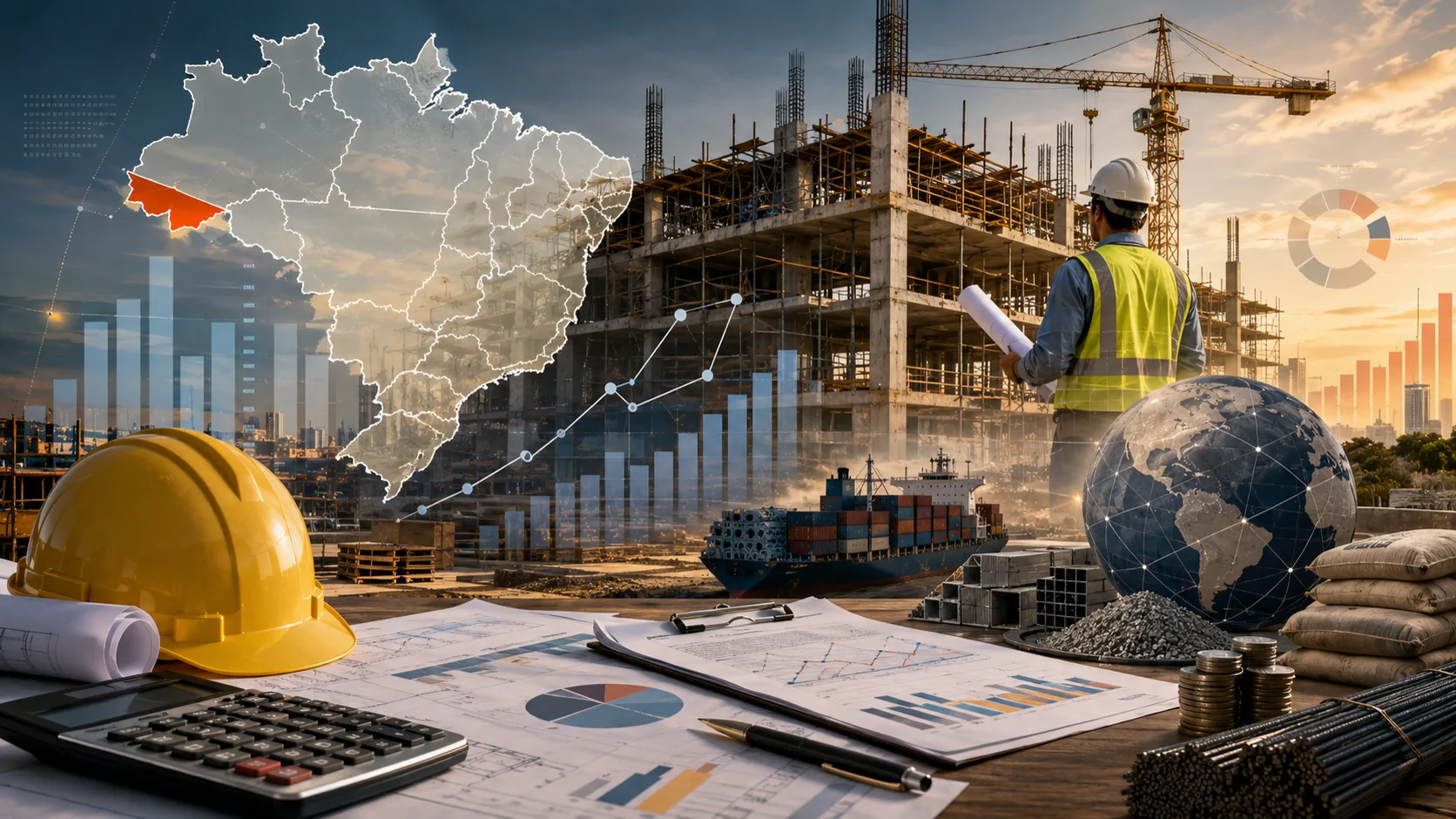 Sinapi: Acre segue como a construção mais cara do país e pressiona orçamentos